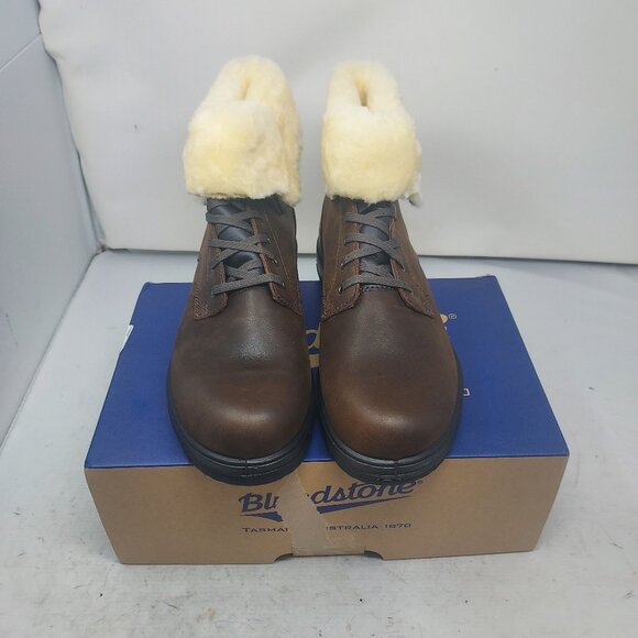 Blundstone Brown Waterproof Thermal Lace Up Boot - Picture 5 of 11